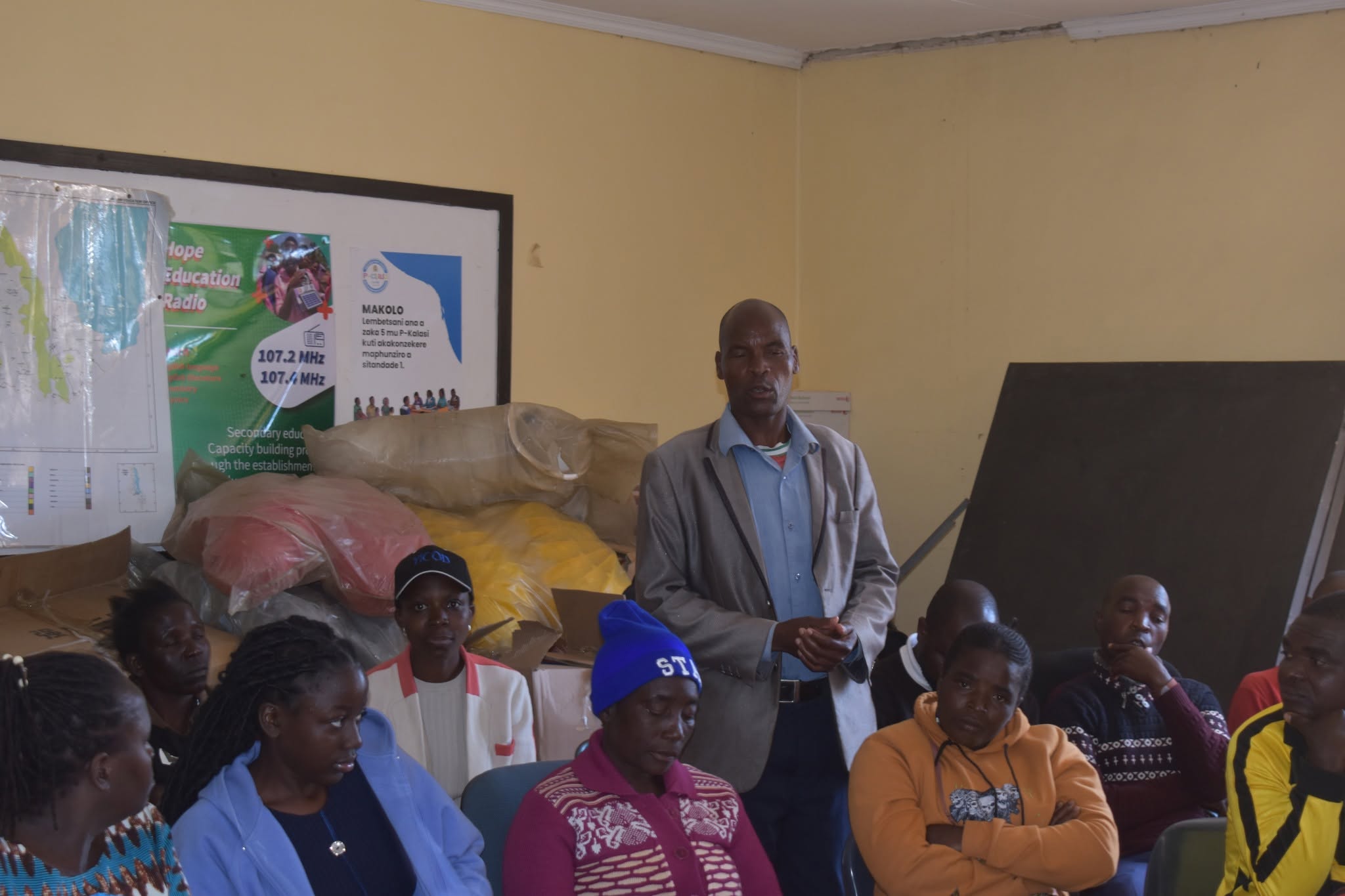 GVH Chiluzi speaking